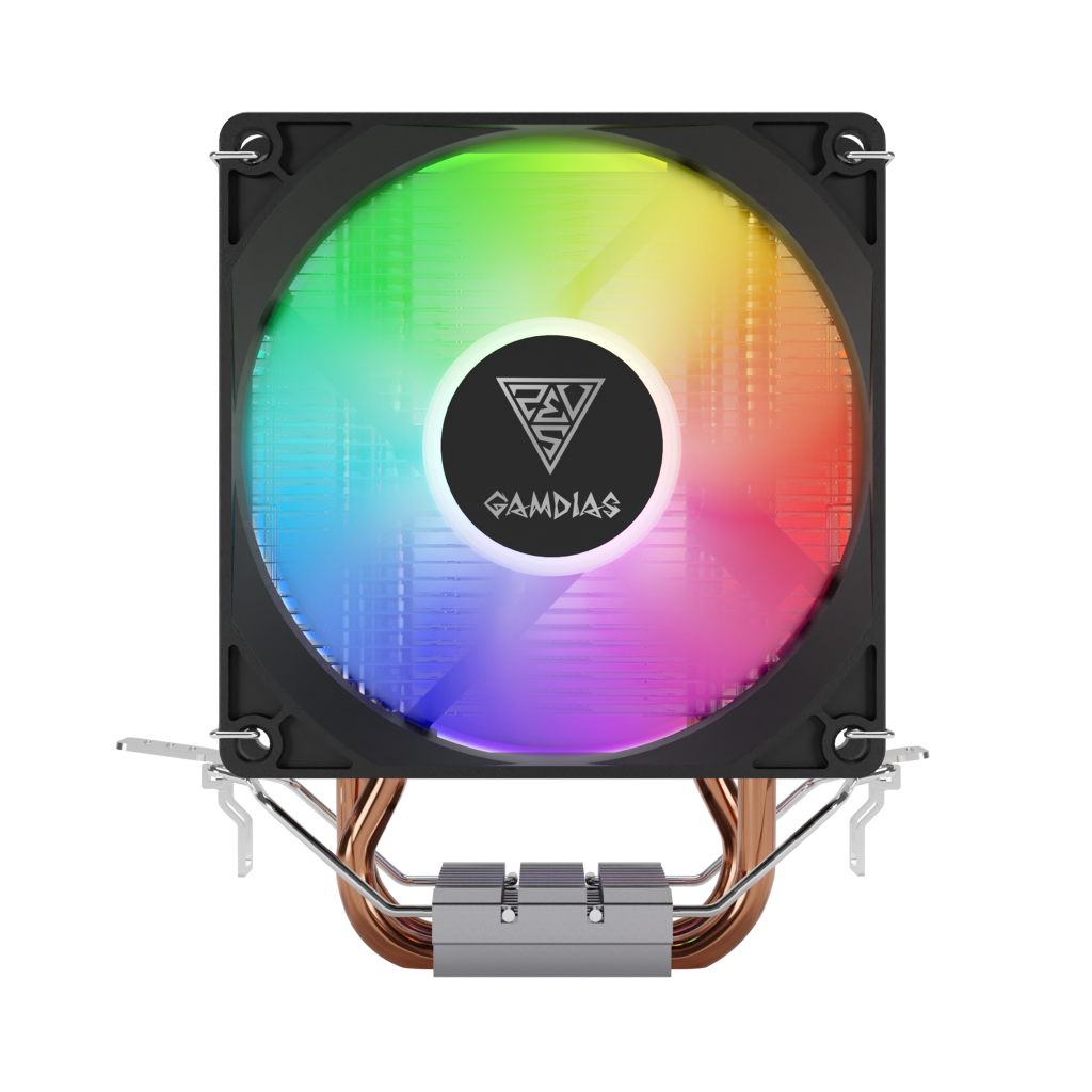 GAMDIAS BOREAS E1-210 Lite, 92mm, CPU  Kule Tipi Hava Sogutma, Dogrudan Temas Teknolojisine Sahip 2 adet Gelismis Bakir Isi Borusu (AMD AM5 ve INTEL Tum islemciler ile uyumlu)