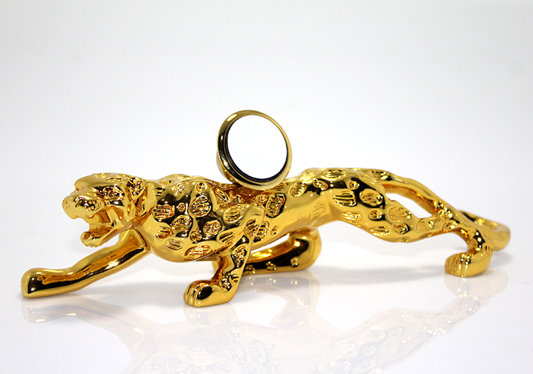 Polyester Kaplan Figuru Telefon Tutacakli