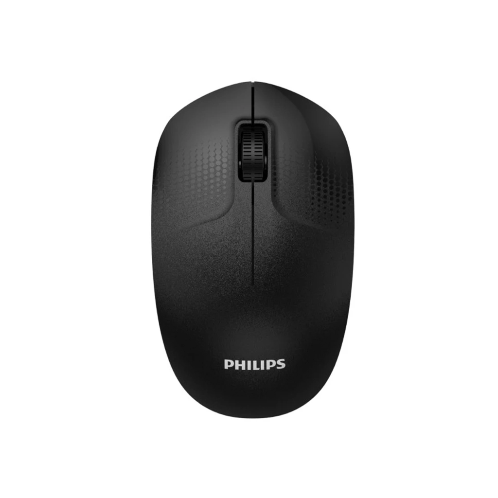 PHILIPS SPK7358, Siyah, USB Nano 2,4Gh Kablosuz, 1600dpi, Optic, 3 Tuslu, Sessiz Click, Mouse