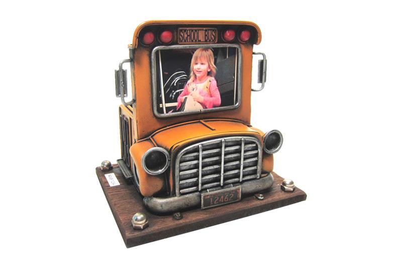 Dekoratif Metal Kalemlik Cerceveli Kamyon Temali Hediyelik