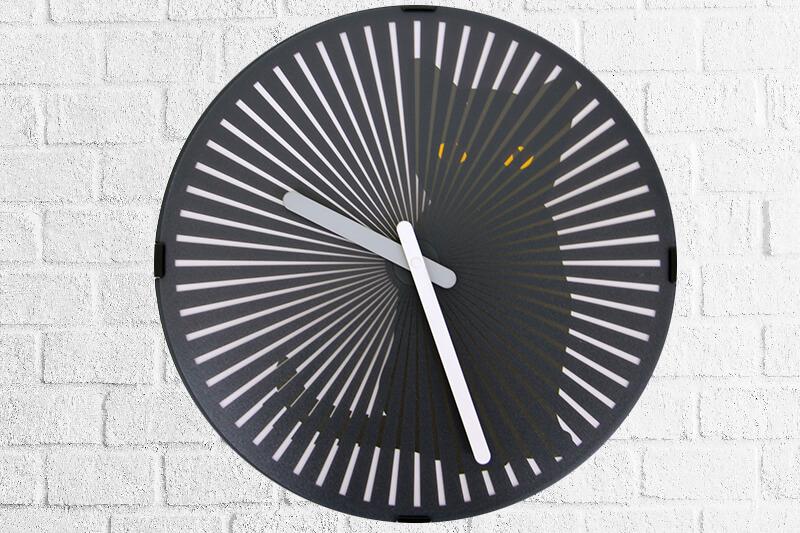 Saat Hareketli Kedi Sesli Duvar Saati Kedili Dekoratif Hediyelik