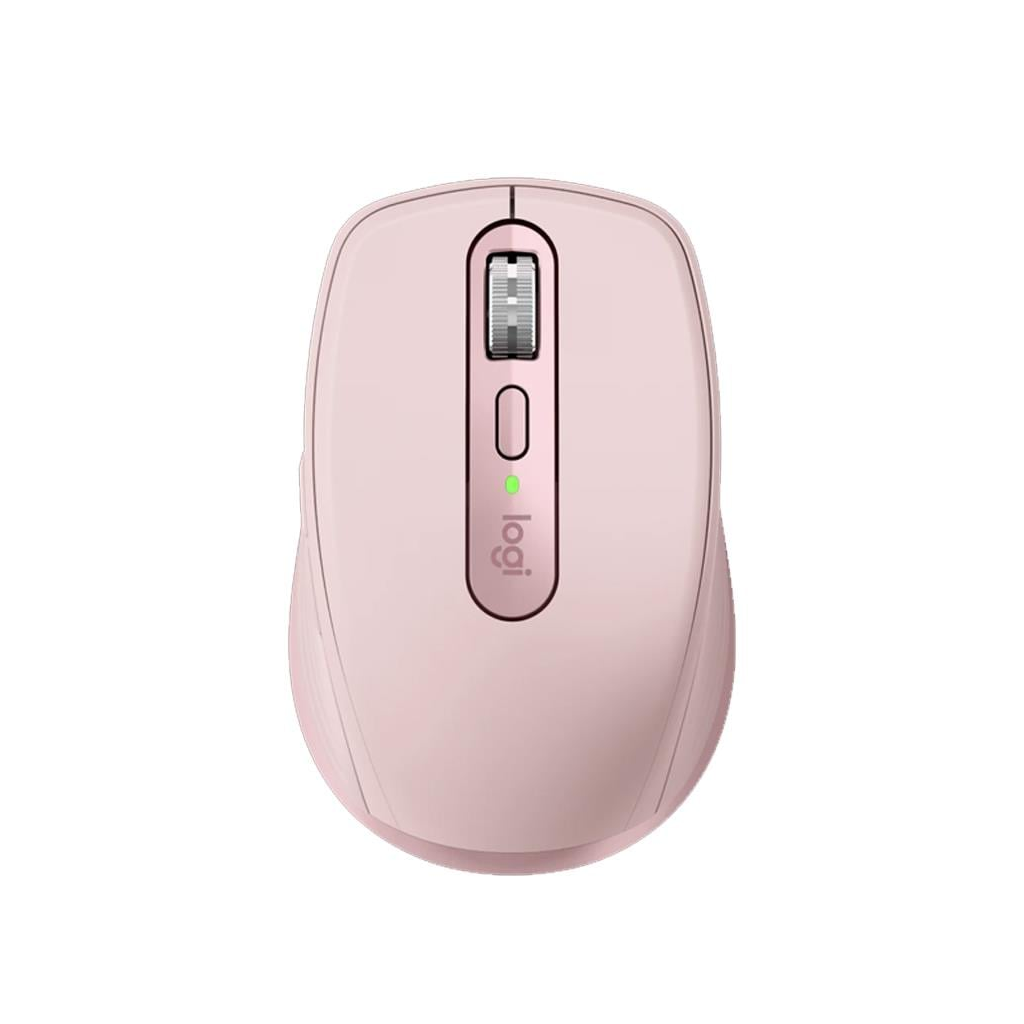 LOGITECH 910-006931, MX Anywhere 3S, Rose, Bluetooth, 8000dpi, Lazer, 6 Tuslu, USB-C den sarj edilebilir, Mouse