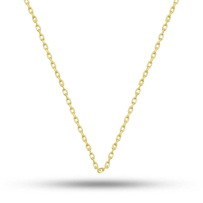 Gumus Gold 0.30 Mikron 50 Cm Forse Kadin Zincir