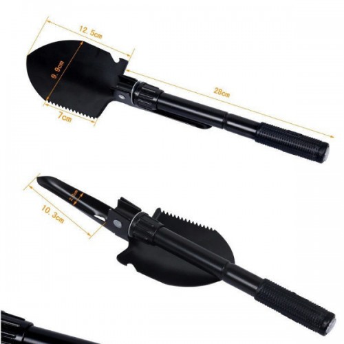 Tasima Cantali Pusulali Katlanir Portatif Kazma Kurek Seti