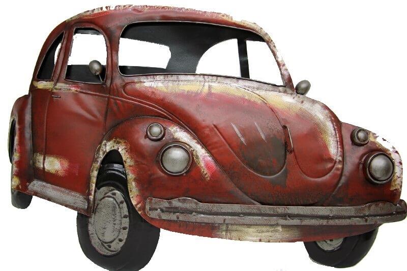 Wosvos Pano Kirmizi Vintage Dekoratif Ev Ofis Hediyelik