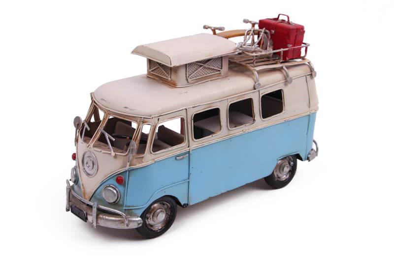 Metal Minibus Biblo Dekoratif Hediyelik
