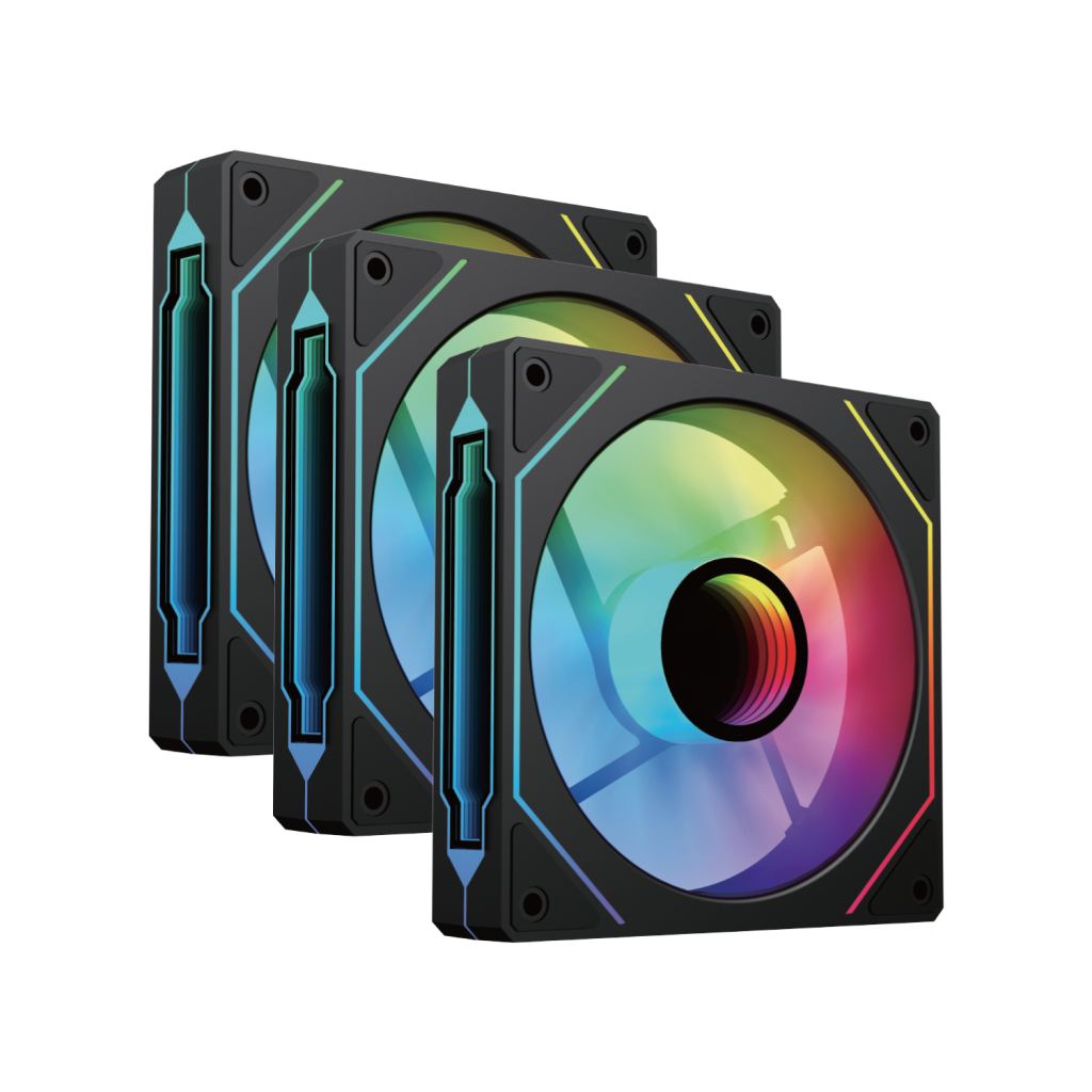 VENTO VF1202FI, 120mm, ARGB, Kasa Fani, 3-lu Paket