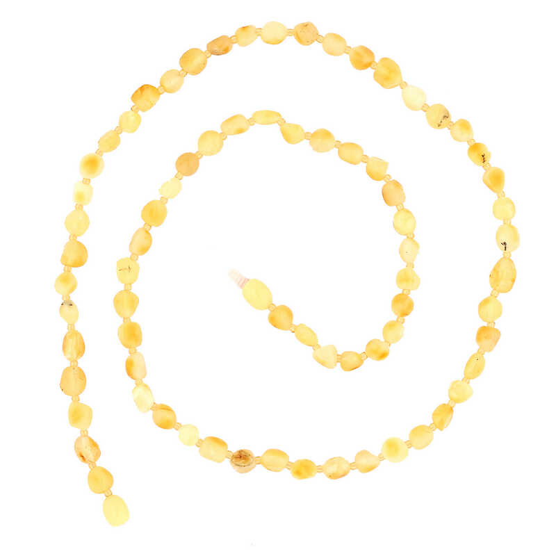 Yetiskin Damla Kehribar Kolye