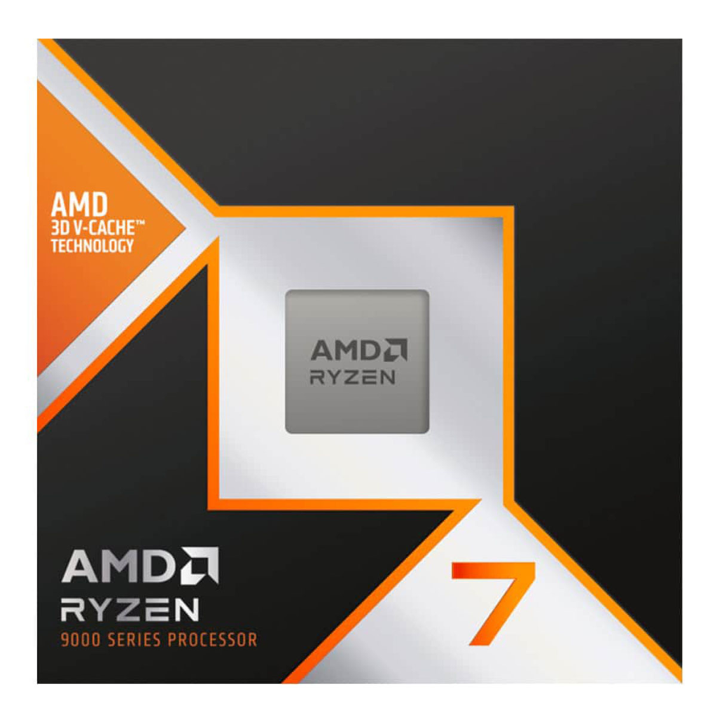 AMD RYZEN 7 9850X3D 8 Core, 4,70-5.60GHz, 104Mb Cache, 120W,  AM5 Soket, BOX, (Dahili Grafik VAR, Fan YOK)