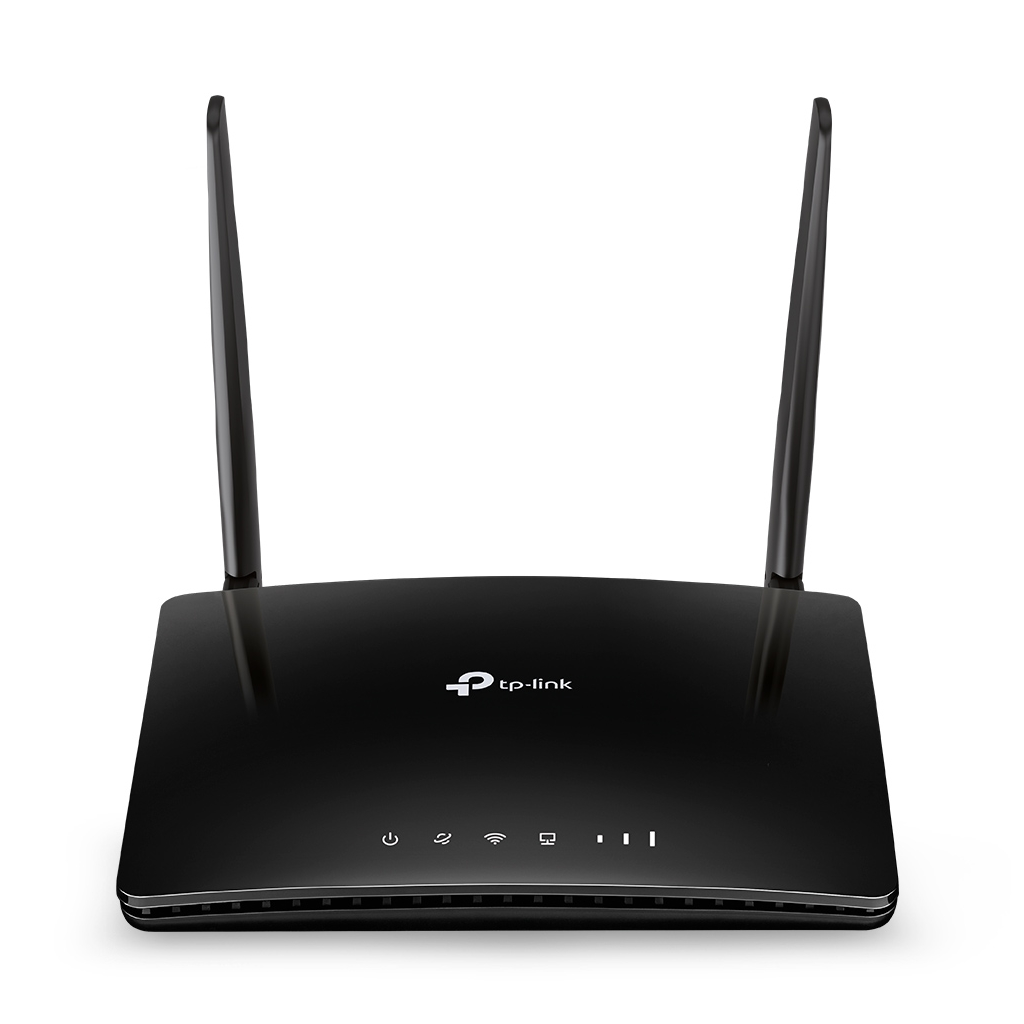 TP-LINK TL-MR6400, 4Port, 300Mbps, 2,4Ghz Wifi, Masaustu, LTE, Micro Sim Kart Takilabilir 3G-4G Destekli Router