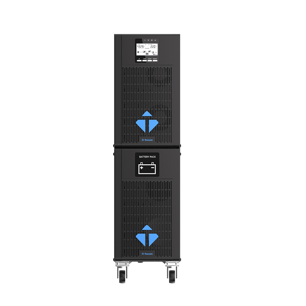 TESCOM NeoLine 100, 6 KVA Online 1F/1F UPS,  (900040337) (16x9A Aku)