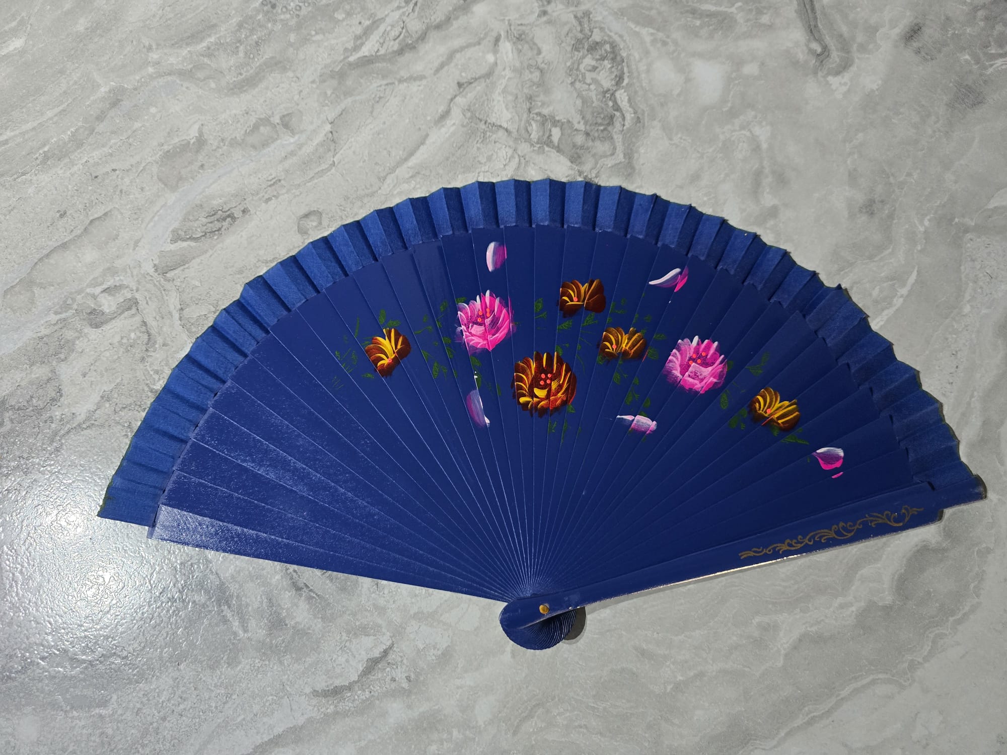 Bambu Cift Tarafli Yelpaze 12'li Paket