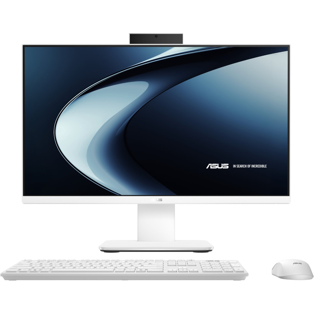 ASUS V440VAK-I716512W0D, i7-13620H, 23,8"  FHD Ekran, 16Gb DDR5 Ram, 512Gb SSD, Wi-Fi 6, Type-A, Type-C, Paylasimli Ekran Karti, Free Dos, All In One PC, (Beyaz)