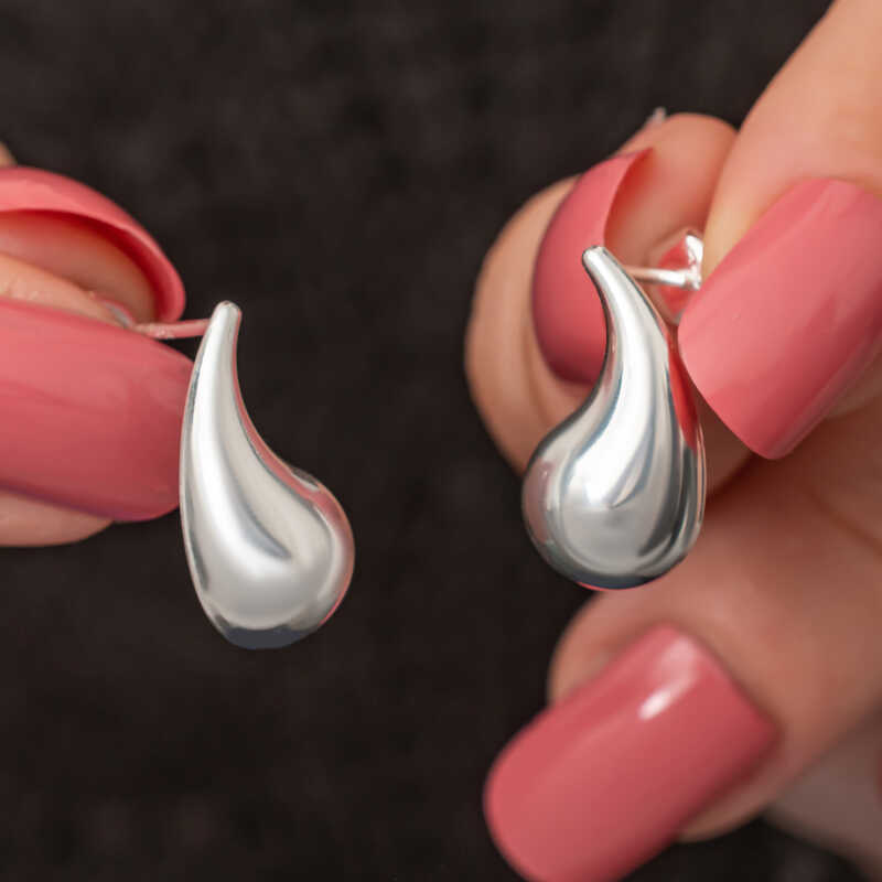 Gumus Gozyasi Damla Civili Kadin Kupe