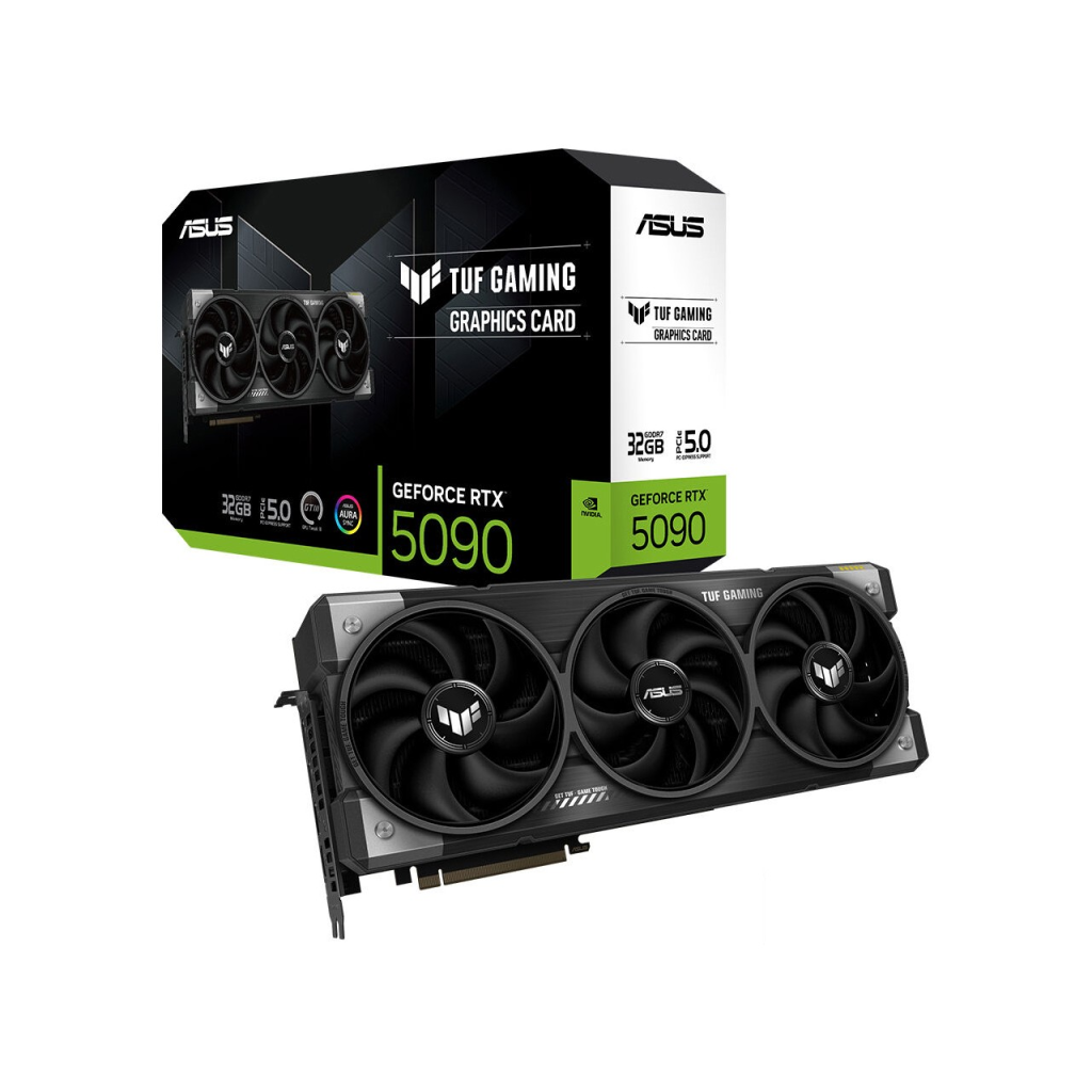 ASUS TUF-RTX5090-O32G-GAMING, 32Gb, 512Bit, GDDR7, 2xHDMI, 3xDP GAMING Ekran Karti