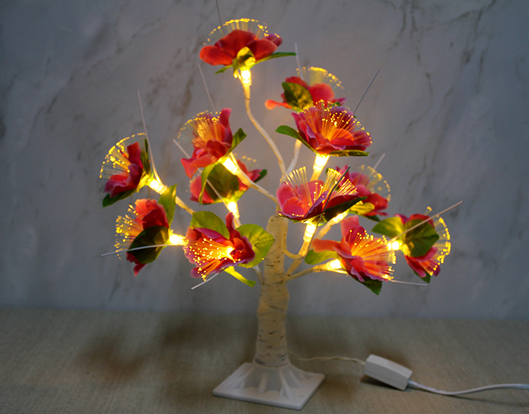 Dekoratif Ledli Cicek