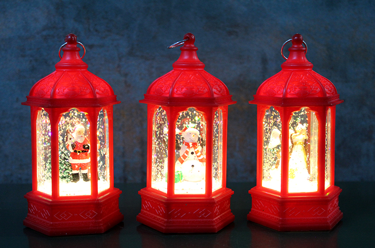 Yilbasi Temali Isikli Kar Kuresi