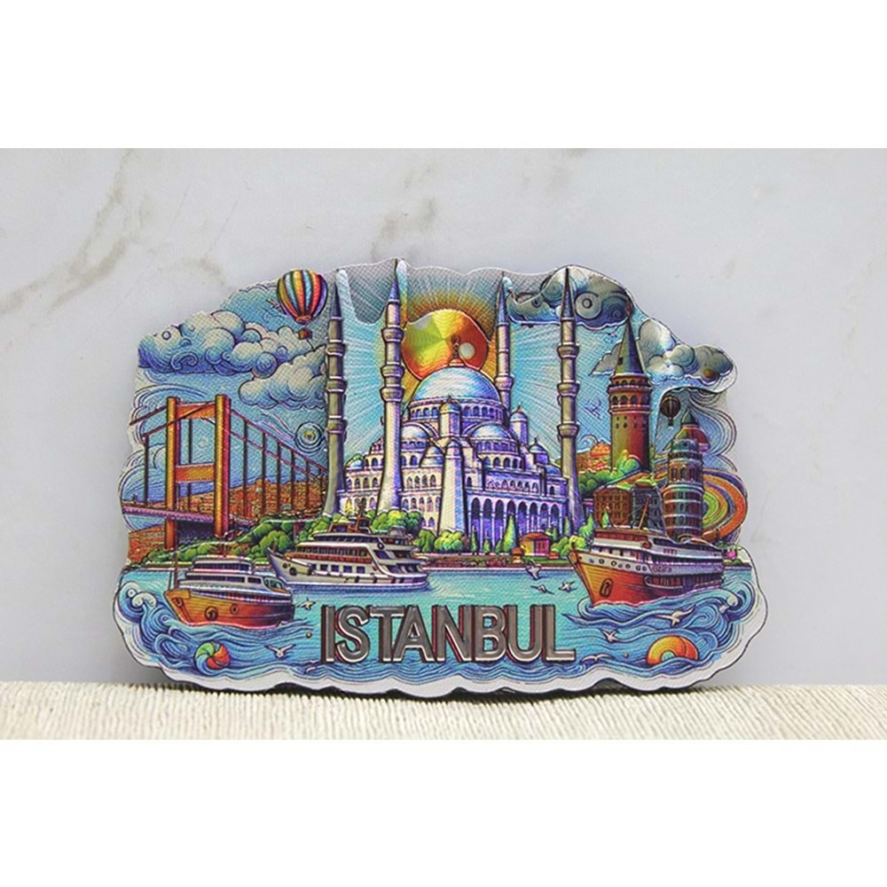 Silikon Istanbul Temali Magnet