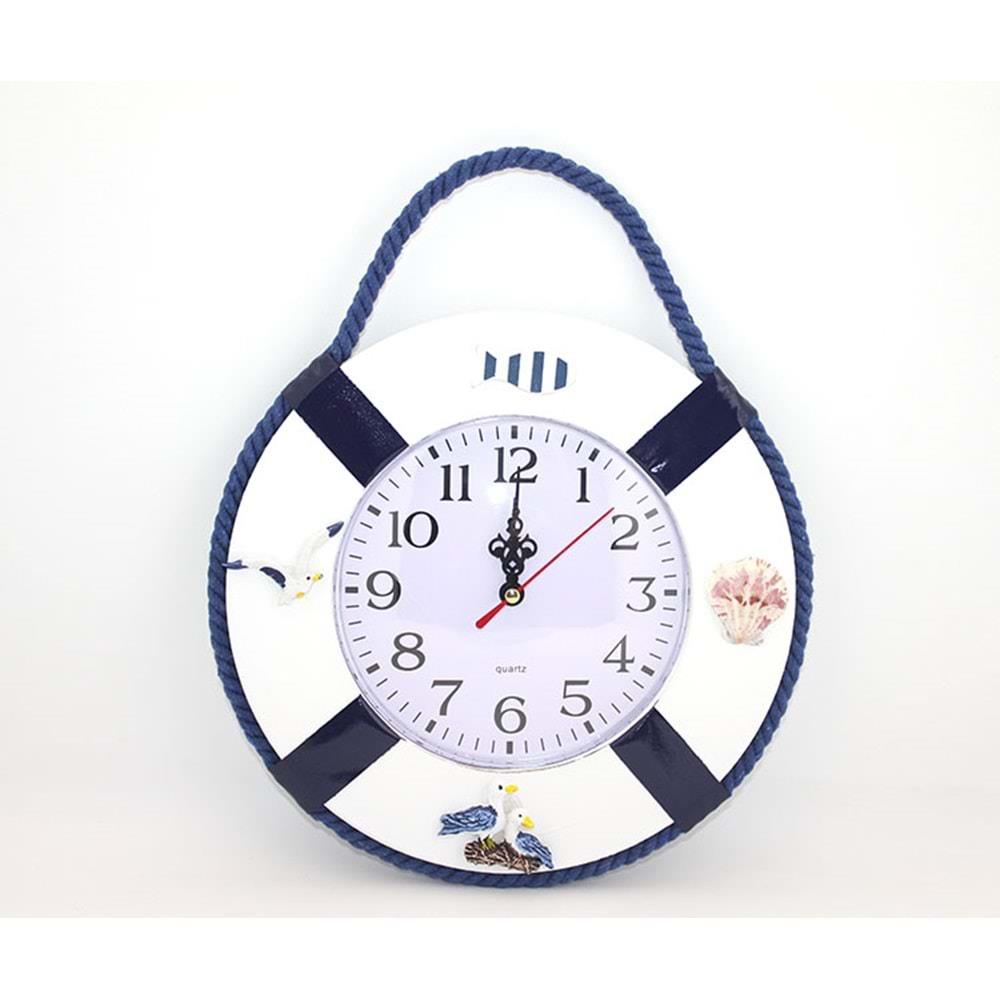 Ahsap Marin Duvara Asmali Saat