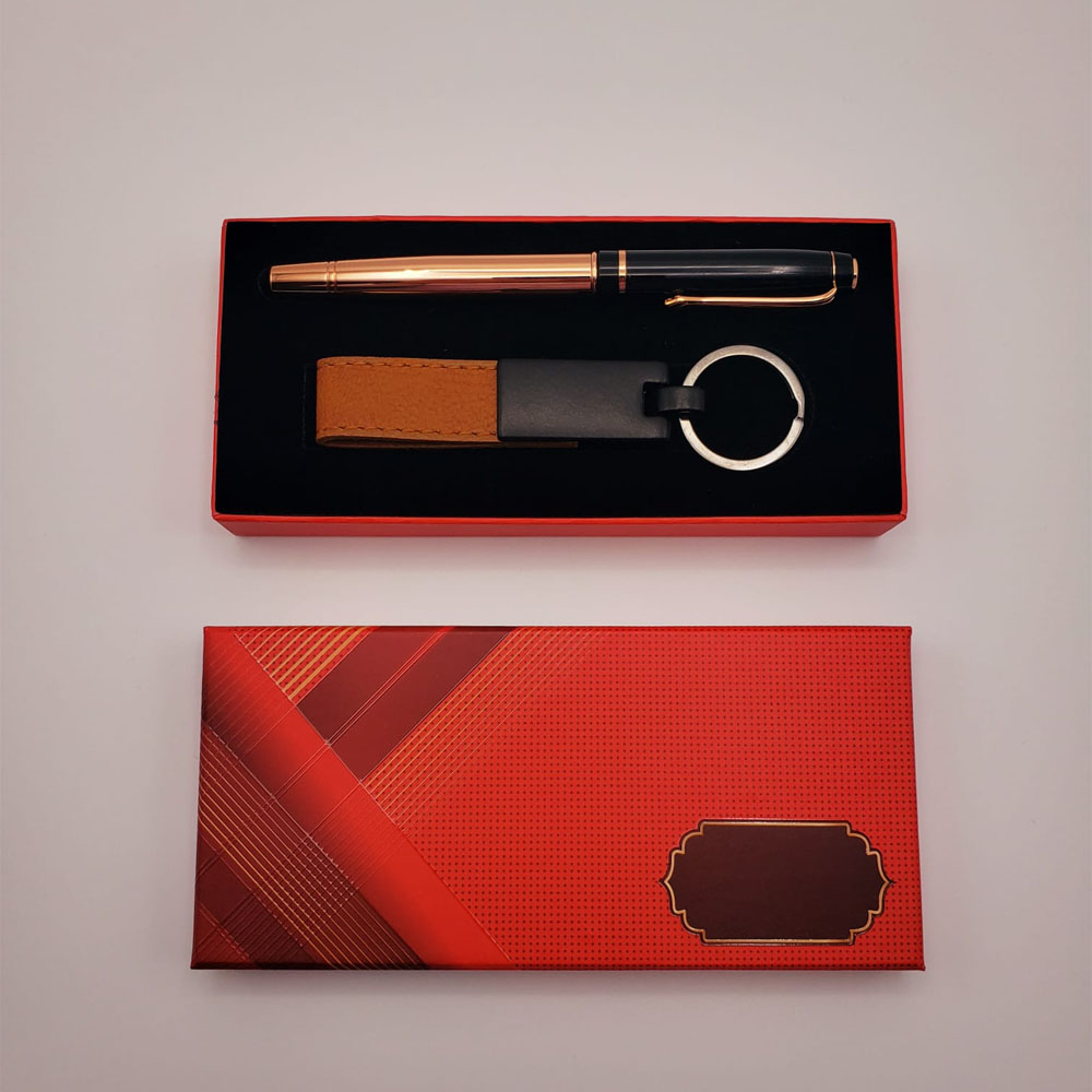 Deri Metal Anahtarlik ve Roller Kalem