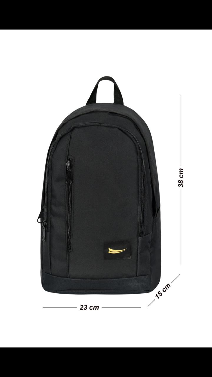 Modern Tasarim Mini Spor Sirt Cantasi Suluk Gozlu Siyah