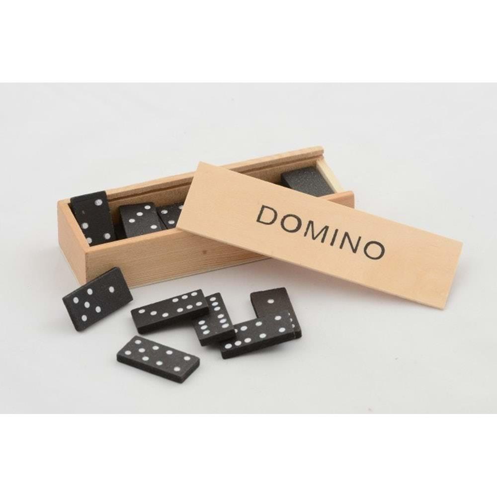 Ahsap Kutulu Domino