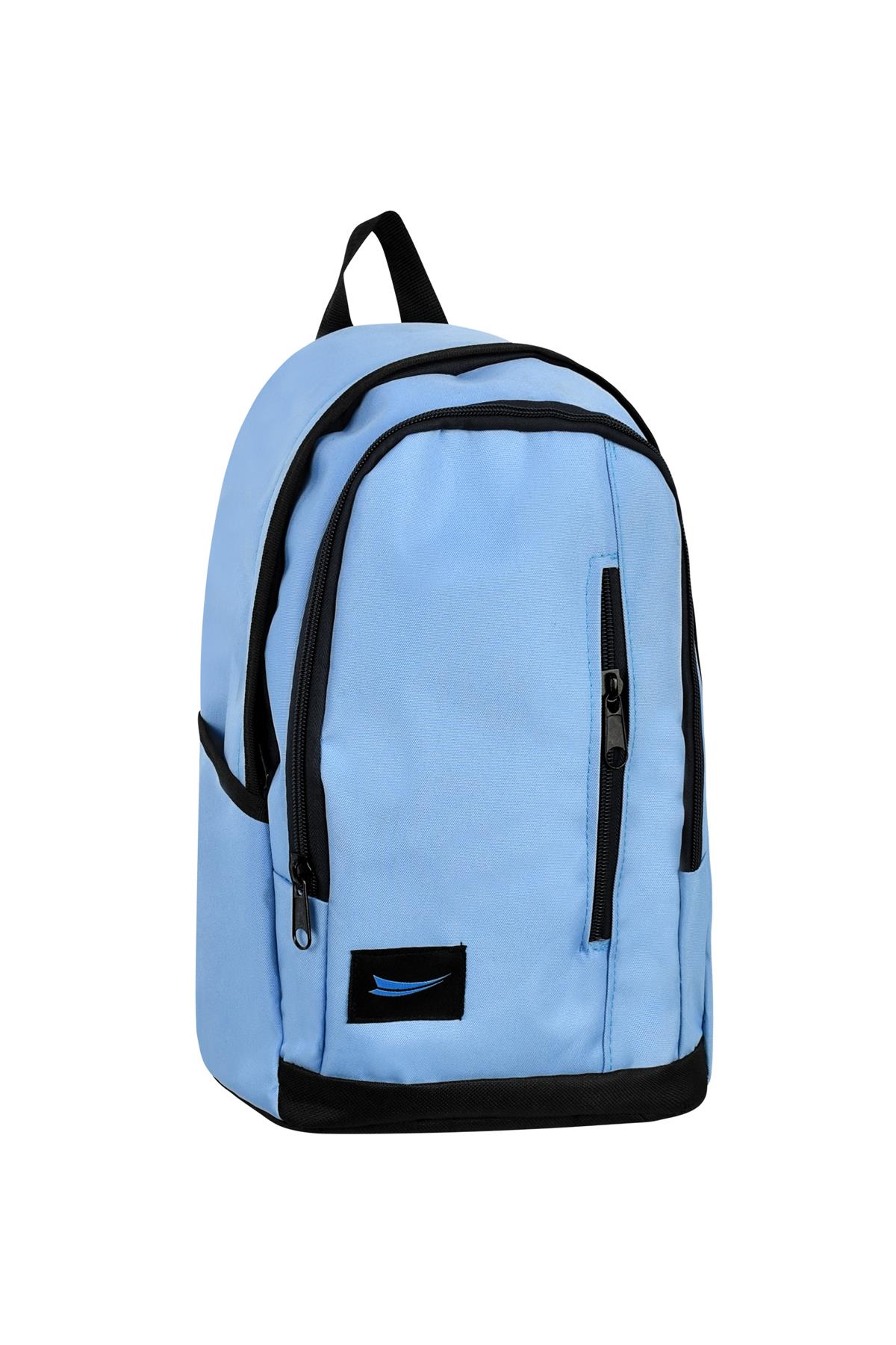 Duz Spor Sirt Cantasi Mavi