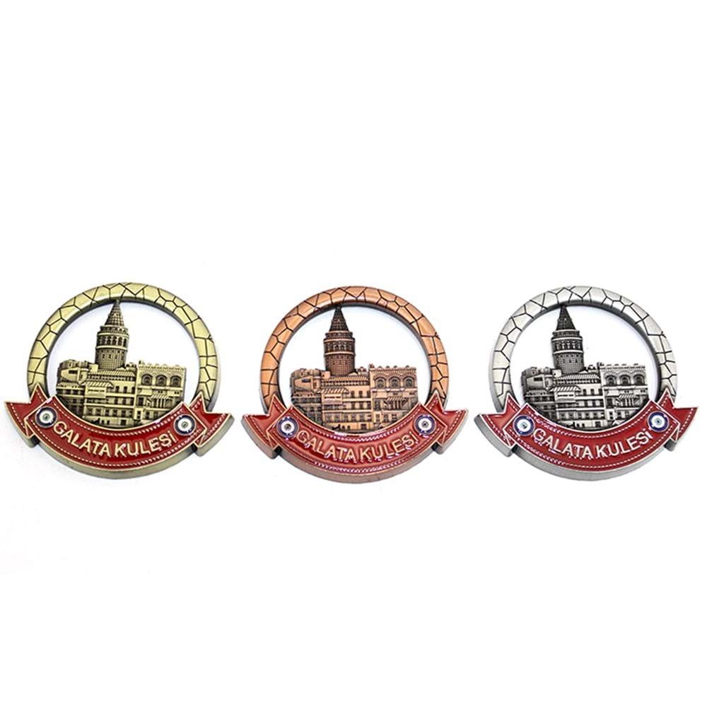 Istanbul Temali Metal Magnet