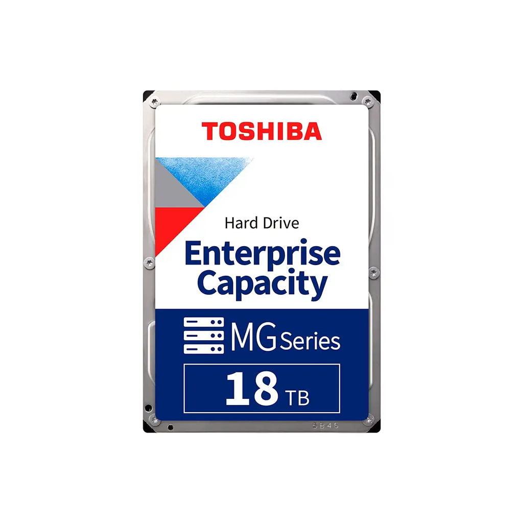 TOSHIBA ENTERPRISE, MG09ACA18TE, 3.5", 18TB, 512Mb 7200 Rpm, 7/24 Guvenlik, Data Center, Nas, Server, HDD (Turkiye Distributoru Garantili)
