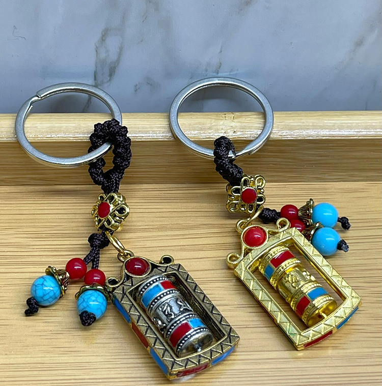 Metal Feng Shui Sans Carki Anahtarlik