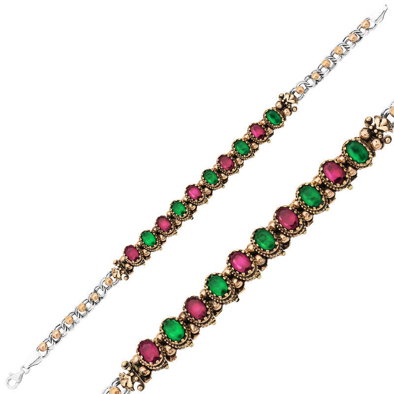 Gumus Otantik Fantazi Bileklik