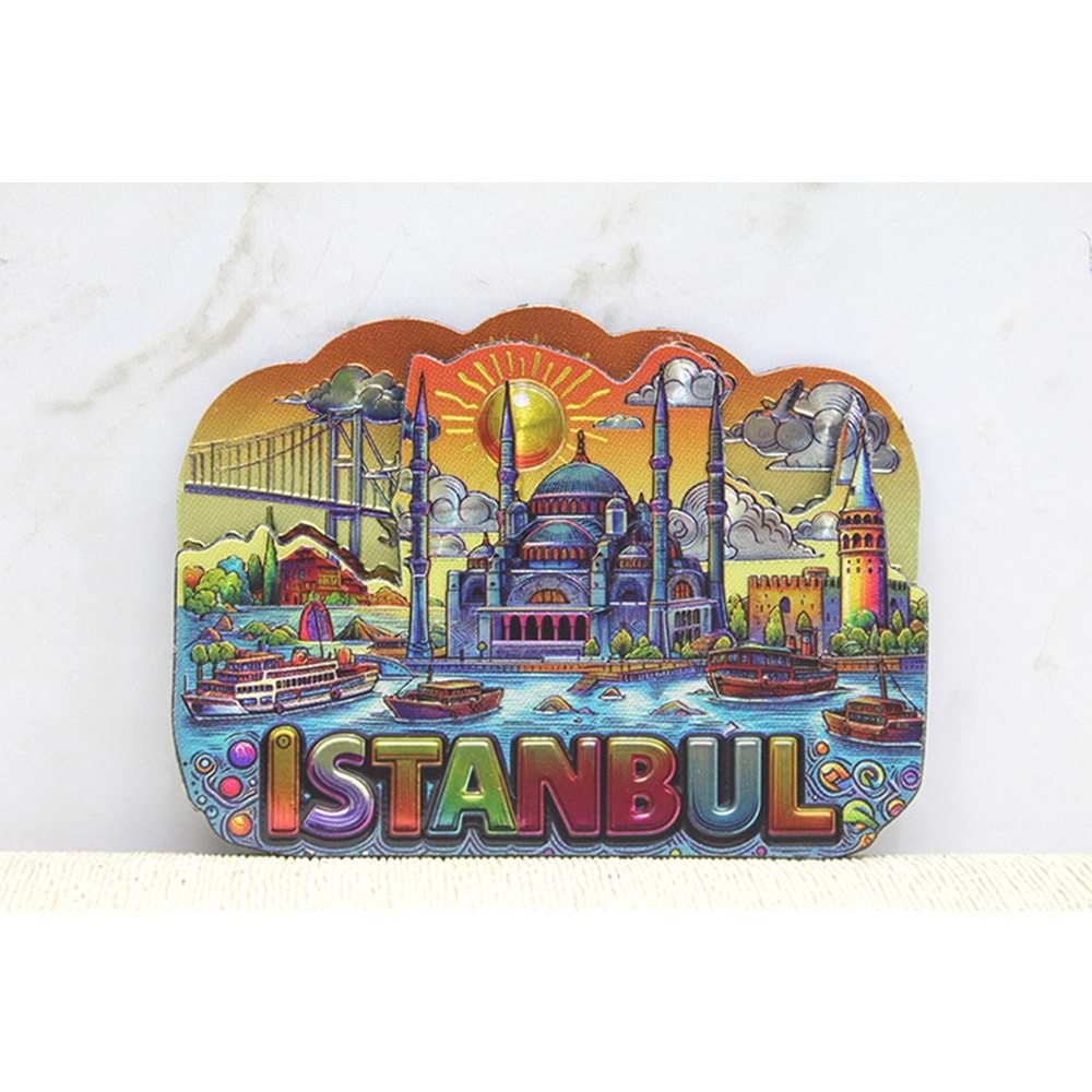 Silikon Istanbul Temali Magnet