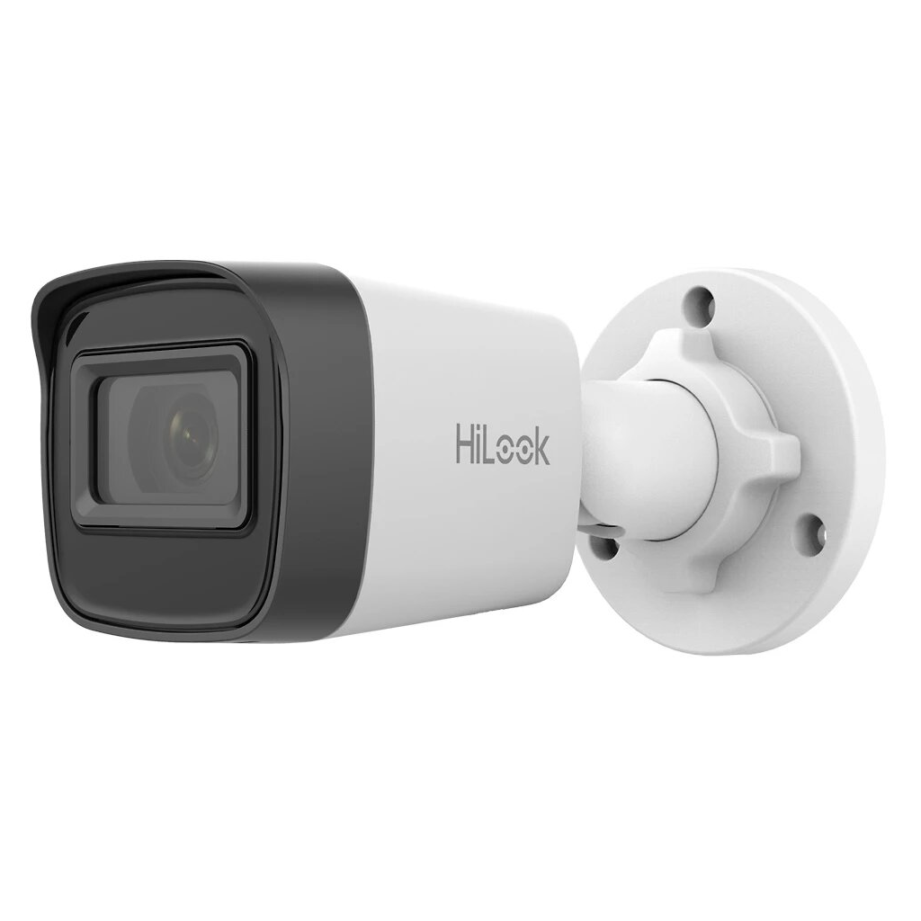 HILOOK IPC-B121H-C, 2Mpix, 2.8mm Lens, H265+, 30Mt Gece Gorusu, PoE, Bullet, IP Kamera