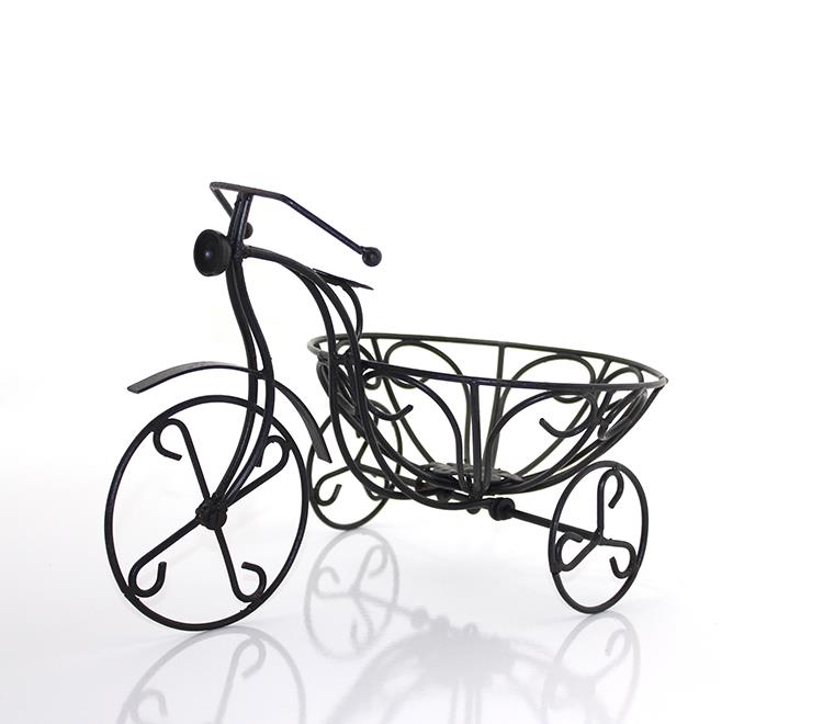 Ferforje Bisiklet Ciceklik Dekoratif Hediyelik