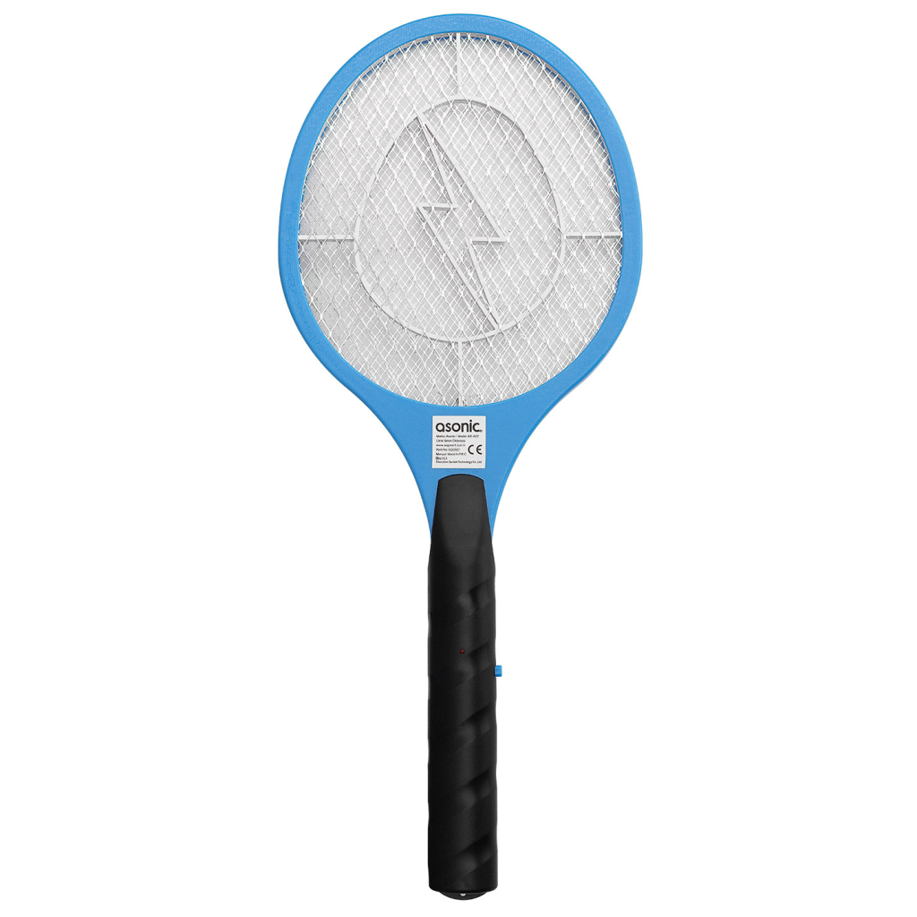 ASONIC AS-A22, Mavi, 2000V, Raket Tipi, Kalem Pilli, Sinek Oldurucu