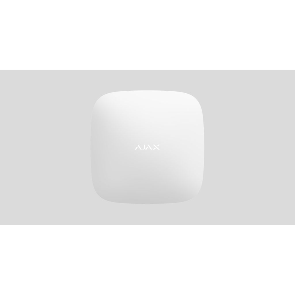 AJAX Hub2 Plus, Kablosuz, Gorsel Dogrulamali, Alarm Paneli, Beyaz