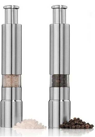 Karabiber Tuz Baharat Ogutucu Otomatik Basmali Celik Degirmen
