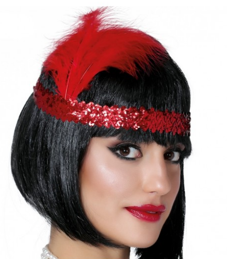 Kirmizi Renk Carliston Sac Bandi