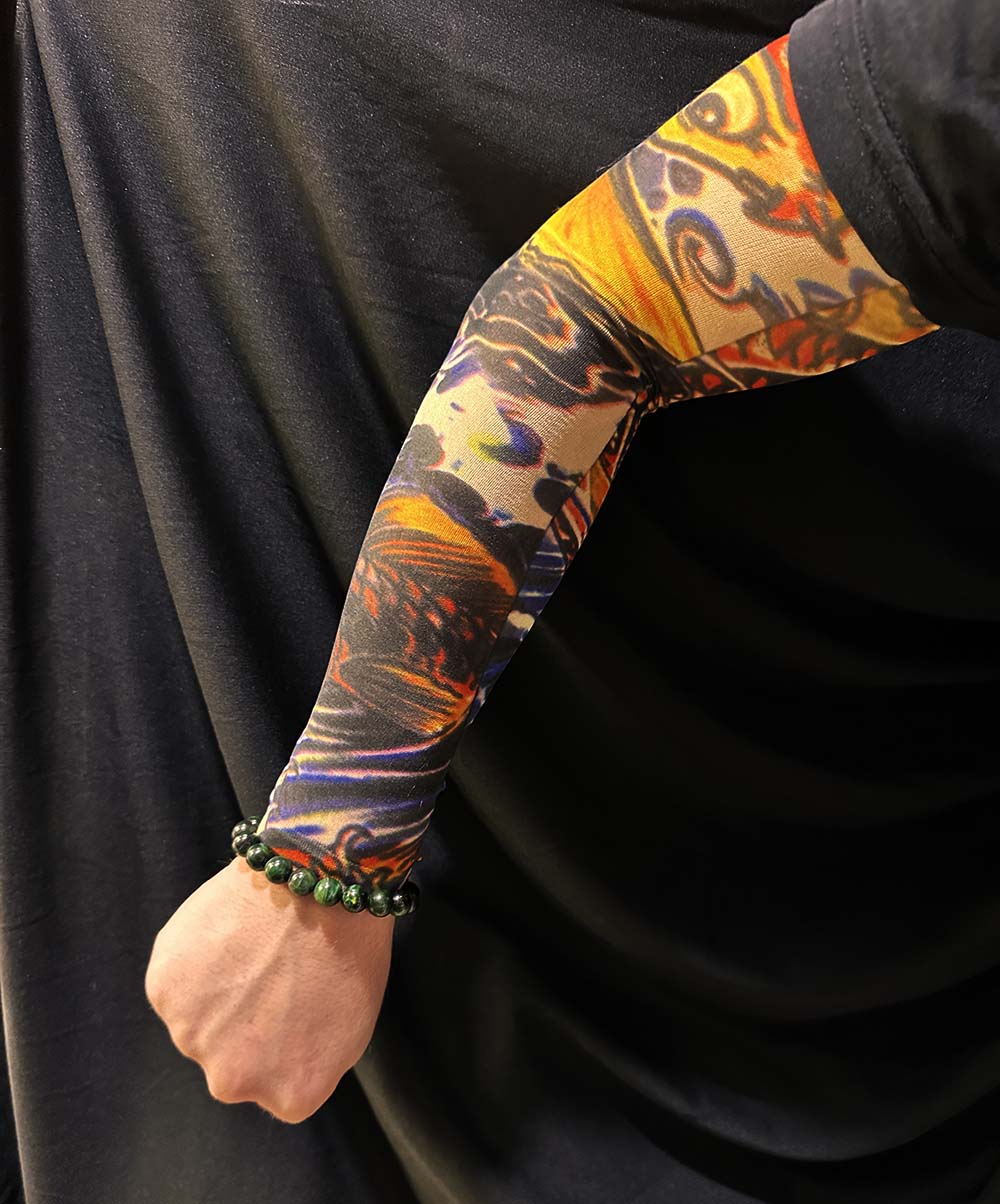 Corap Dovme Giyilebilir Kol Bacak Dovmesi Likrali 2 Adet Model 27