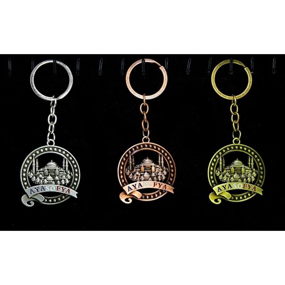 Metal Ayasofya Anahtarlik