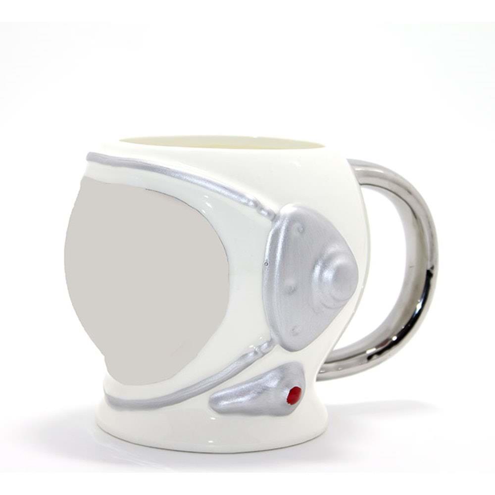 Uzay Temali Porselen Kupa Bardak Dekoratif Hediyelik