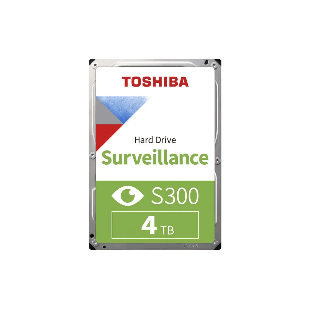 TOSHIBA S300, HDWT840UZSVA, 3.5", 4TB, 256Mb 5400 Rpm, 7/24 Guvenlik HDD (Turkiye Distributoru Garantili)