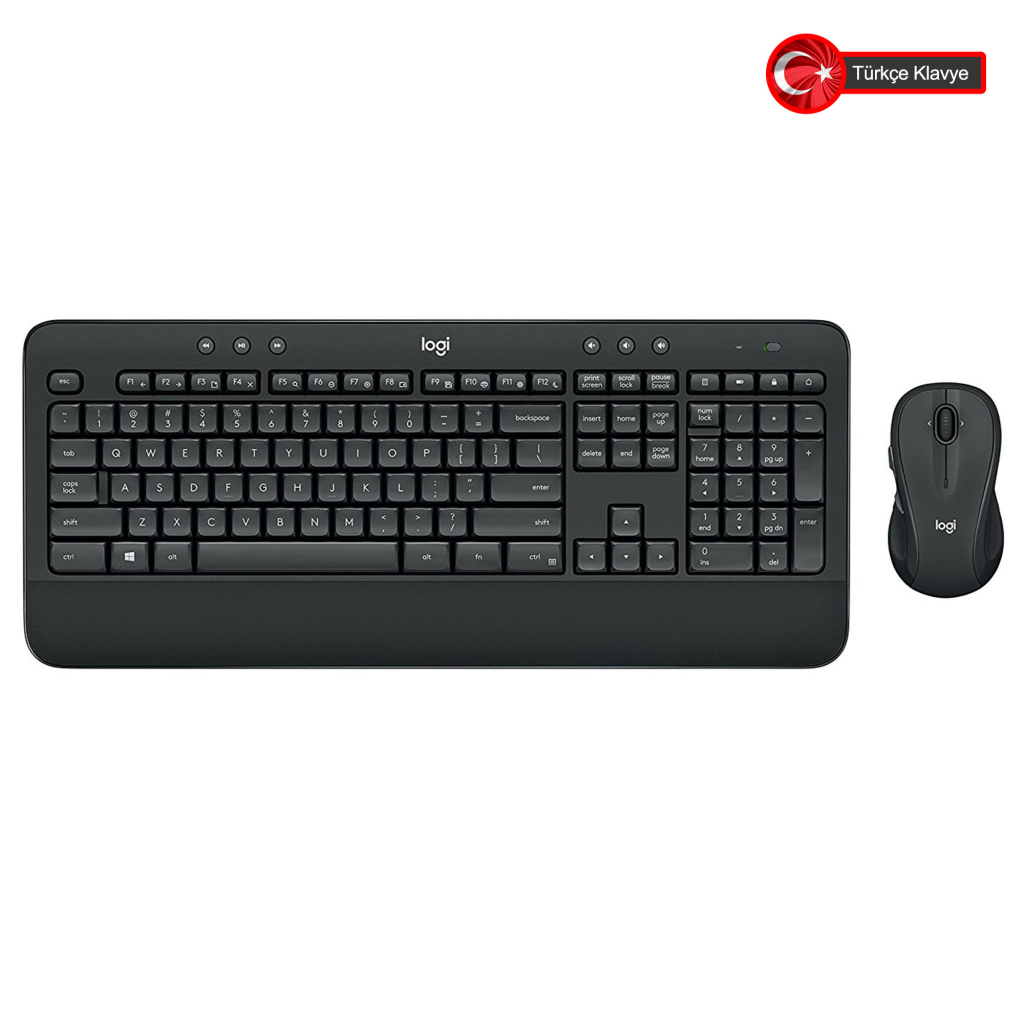 LOGITECH MK540, 920-008687, Kablosuz, Turkce Q, Klavye Mouse Set