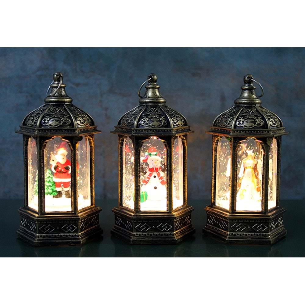 Yilbasi Temali Isikli Kar Kuresi