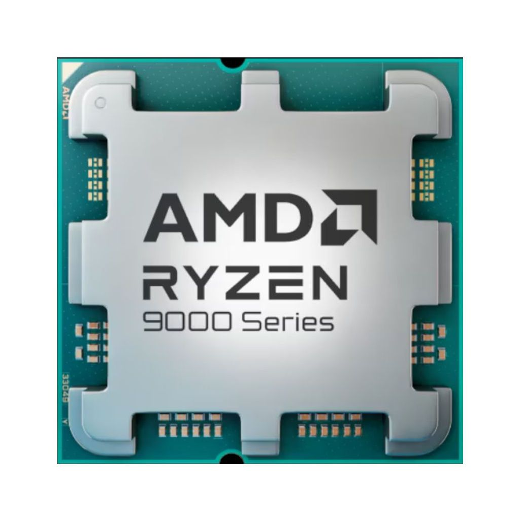 AMD RYZEN 5 9600 6 Core, 3,80-5.20GHz, 38Mb Cache, 65W,  AM5 Soket, TRAY, (Dahili Grafik VAR, Fan YOK)