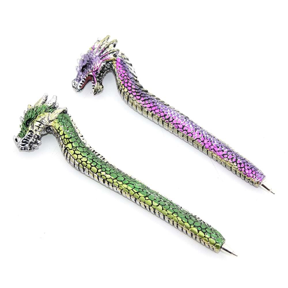 Dragonlu Polyester Tukenmez Kalem