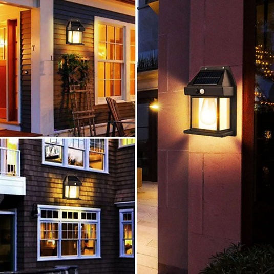 Gunes Enerjili Duvar Lambasi, Hareket Sensorlu S-50