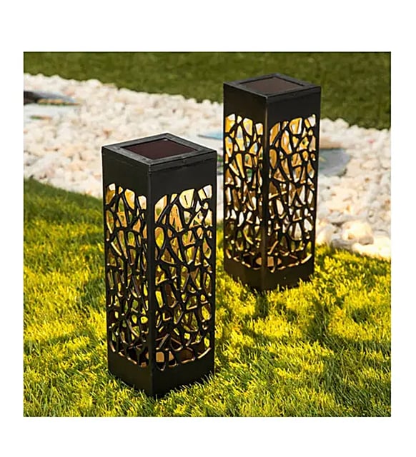 Dekoratif Solar Gunes Enerjili Bahce Aydinlatmasi Yuruyus Yolu Seti ( 6 Adet )