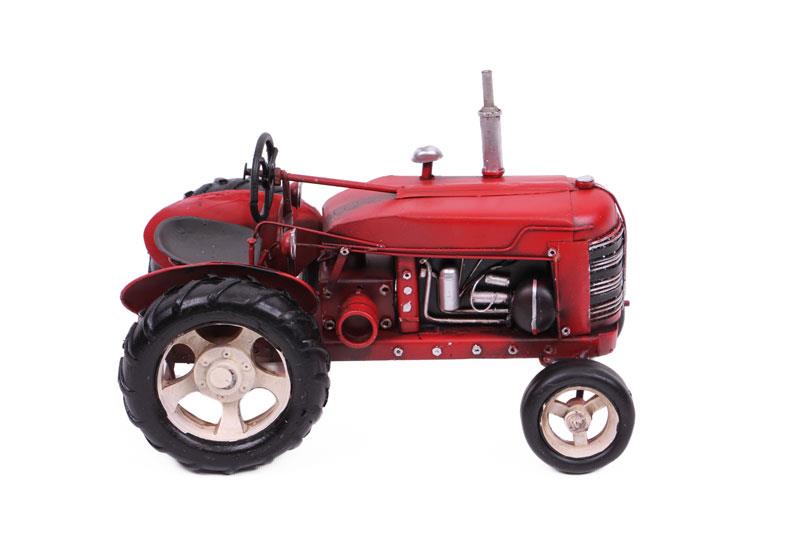 Dekoratif Metal Traktor Biblo Dekoratif Hediyelik