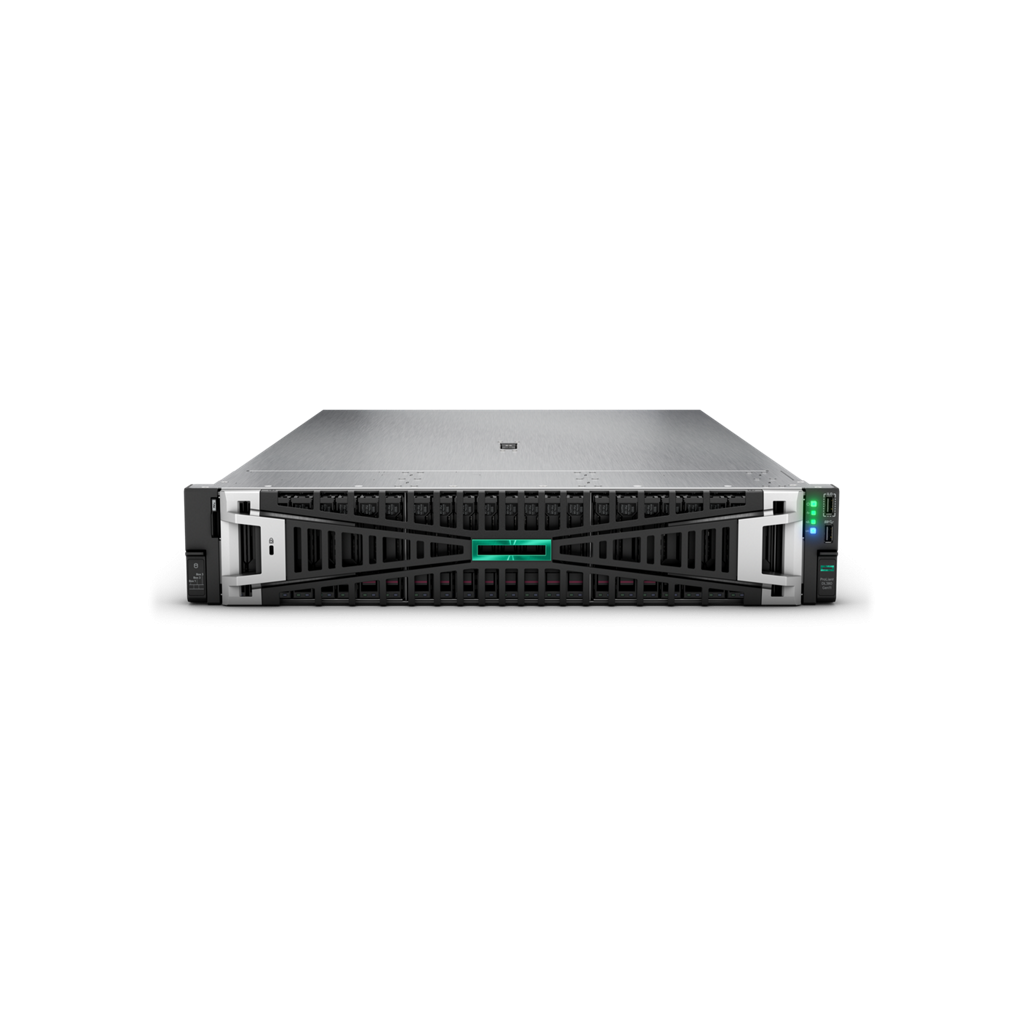 HP P71674-425, DL380, GEN11, Intel Xeon Silver 4510, 64Gb DDR5 RDIMM Ram, 2x960Gb SSD Disk, MR408i-o NC 8SFF, 2x1000W Power, 2U RACK, SERVER
